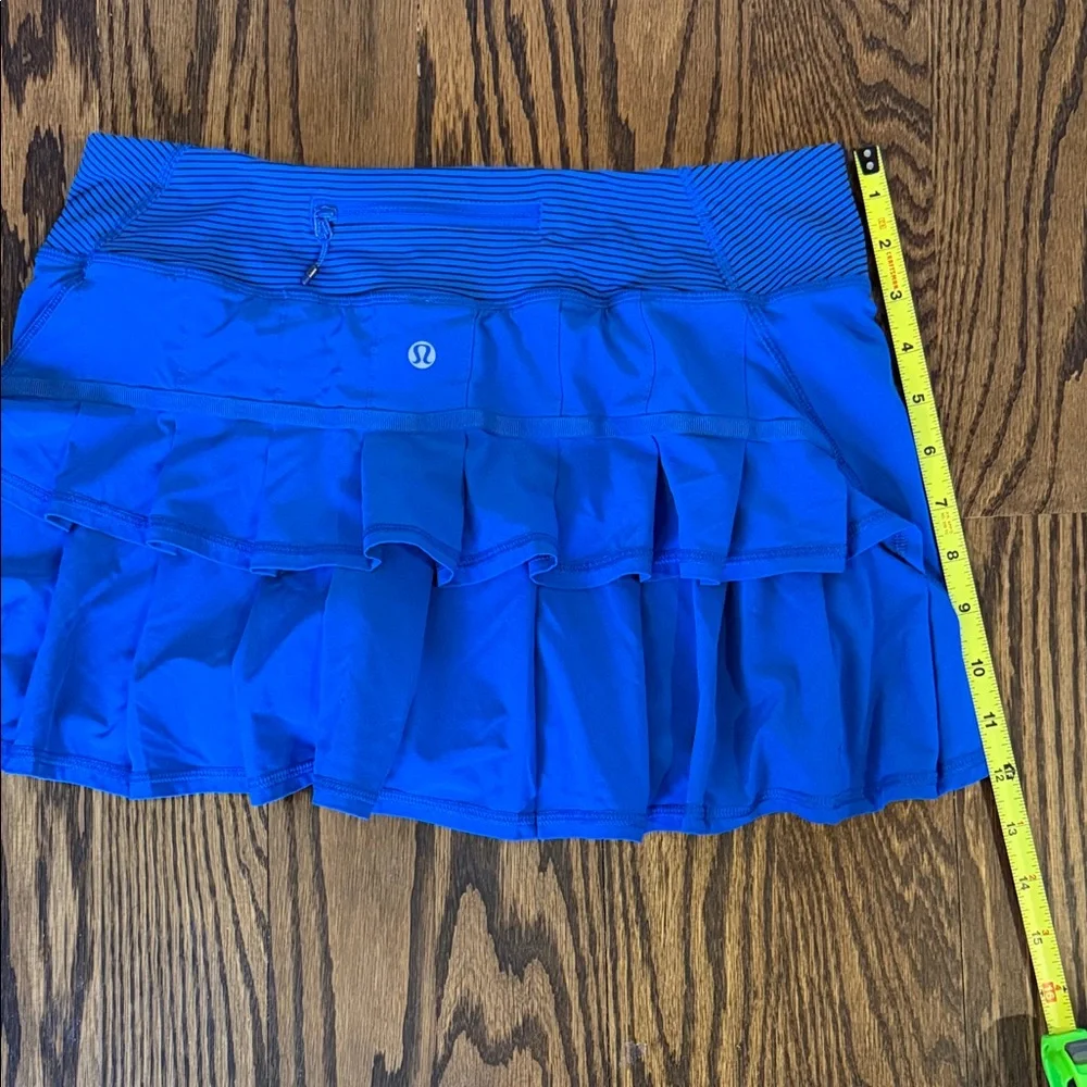 Lululemon Blue Women's Athletic/Tennis Skirt with Shorts - Picture 11 of 11